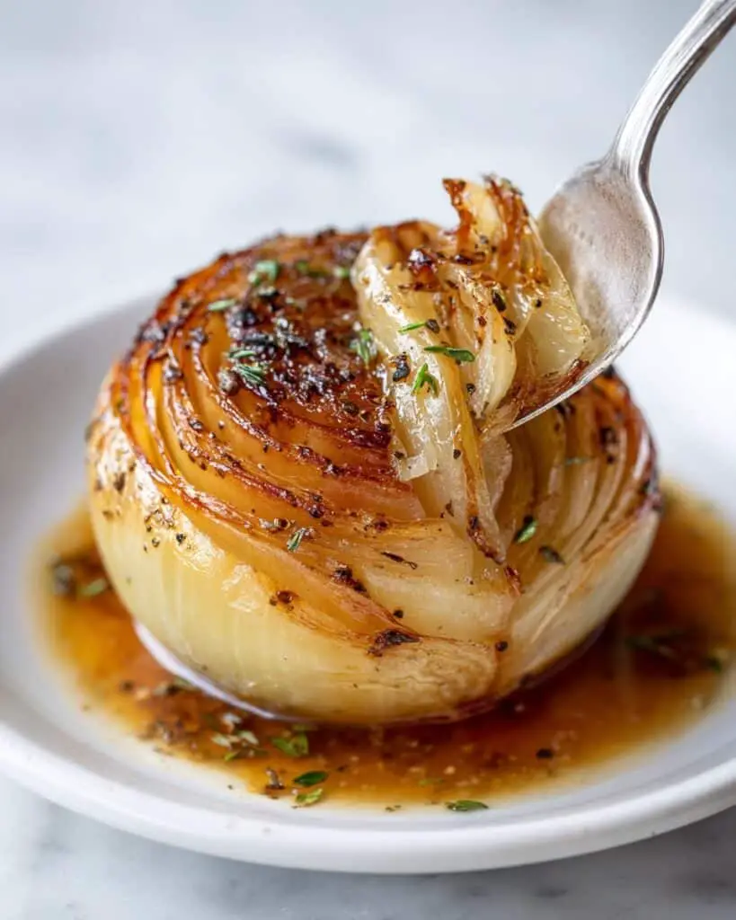 Baked Spiced Onion Boat Recipe