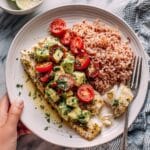 Blackened Tilapia with Avocado Tomato Salsa Recipe
