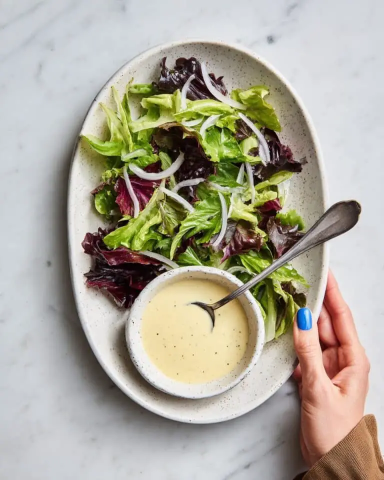 Homemade Caesar Dressing with Mayonnaise Recipe