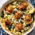 Spinach Artichoke Chicken and Rice Bake Recipe