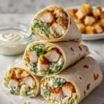 Easy Chicken Caesar Wraps Recipe