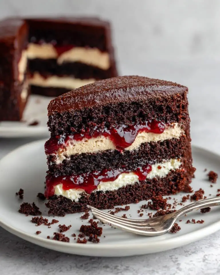 Chocolate Raspberry Mousse Cake Recipe