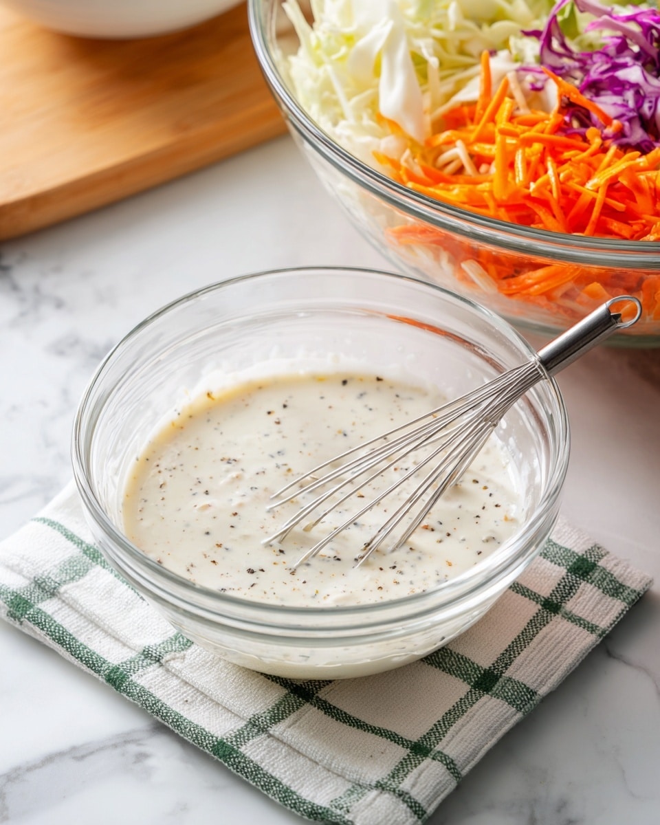 Healthy No Mayo Coleslaw Recipe - Recipe Image