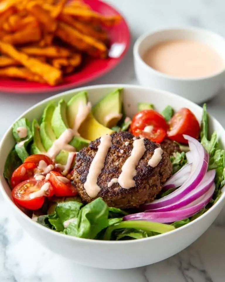 Plant-Based Burger Bowls Recipe