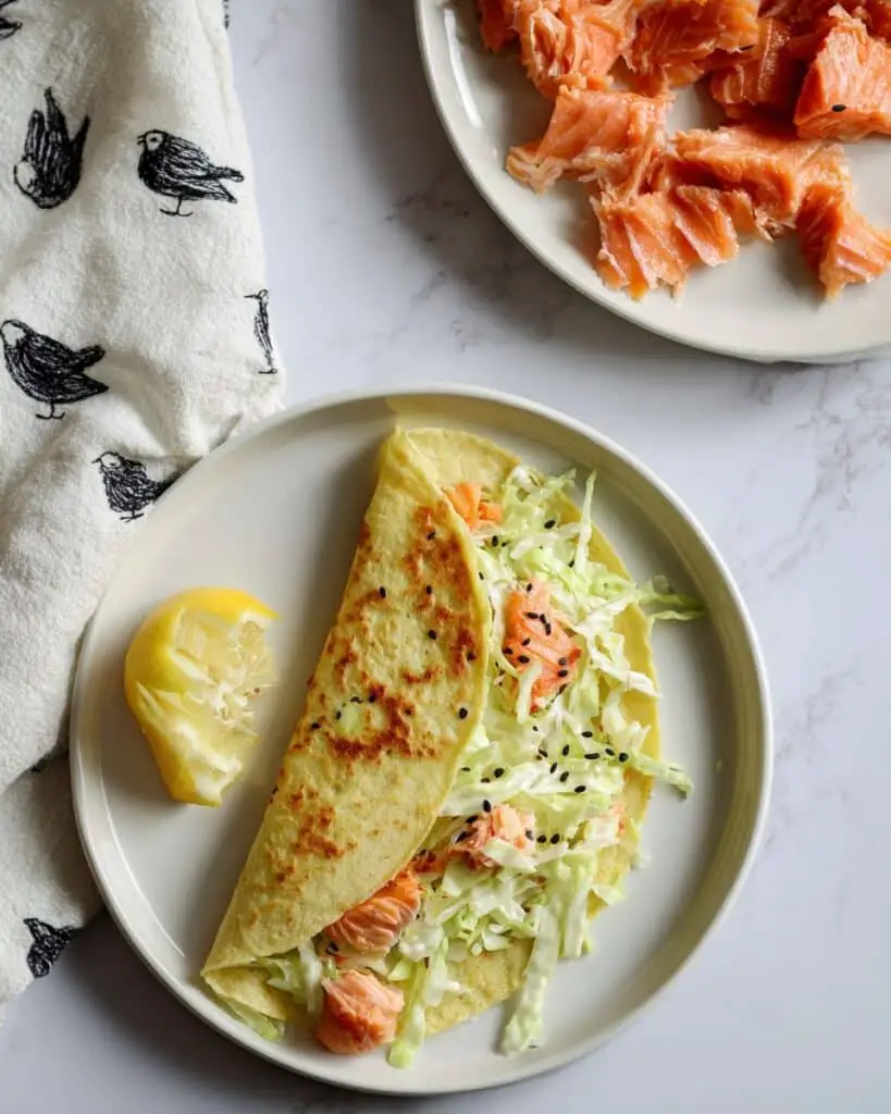 10-Minute Smoked Salmon Tacos Recipe