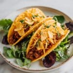 Sneaky Ground Beef & Mushroom Tacos Recipe