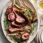 Easter Rack of Lamb with Dijon Herb Crust Recipe
