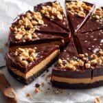 Nonnie's 6 Ingredient Chocolate Peanut Butter Ice Cream Cake Recipe