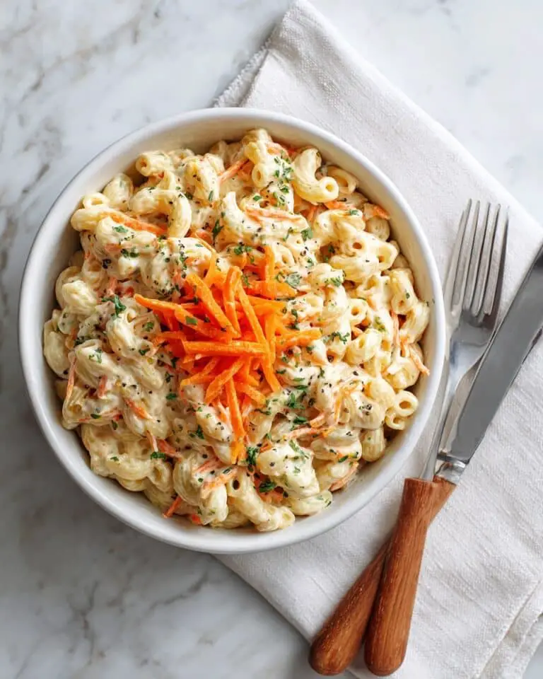 Lighter Hawaiian Macaroni Salad Recipe