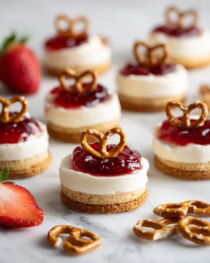 Strawberry Pretzel Salad Cookies Recipe