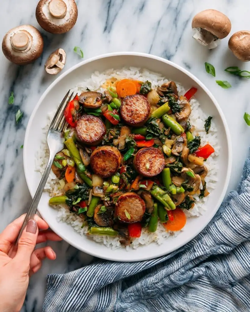 Polska Kielbasa Stir Fry Recipe