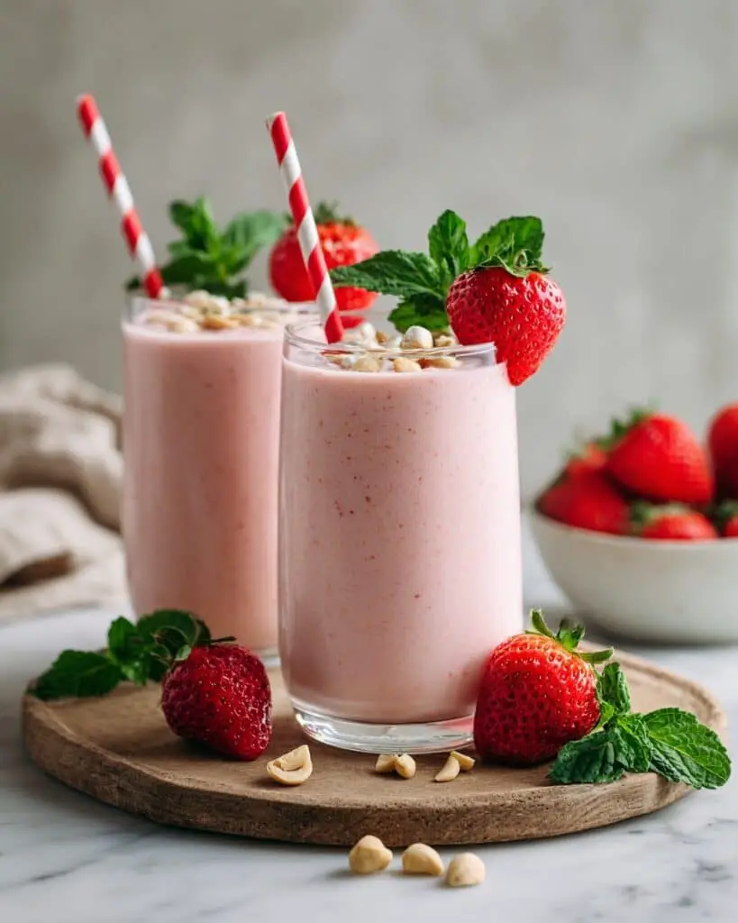 Strawberry Protein Shake Recipe