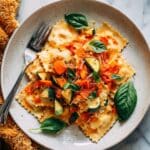 Skillet Vegetable Lasagna Recipe