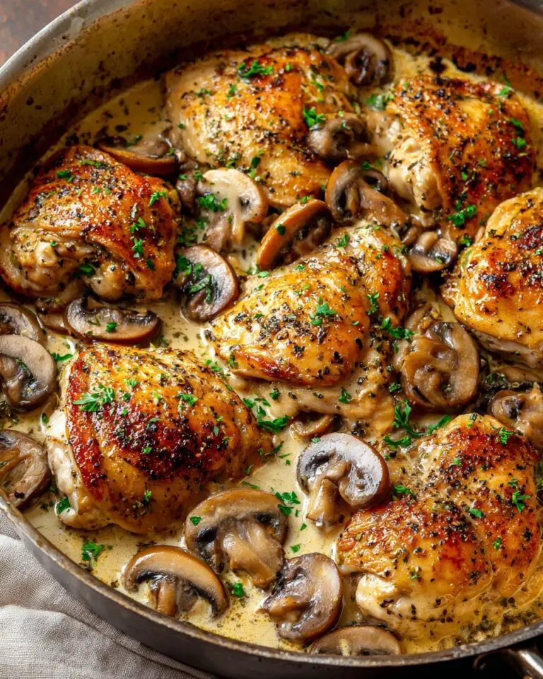 Slow Cooker Chicken Marsala Recipe