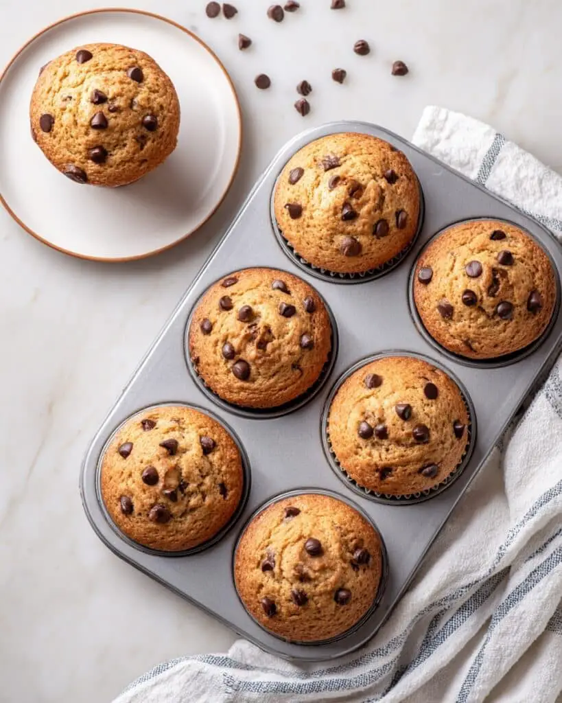 Whole Wheat Banana Lentil Muffins Recipe