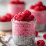 Raspberry Protein Chia Seed Pudding (Meal Prep!) Recipe
