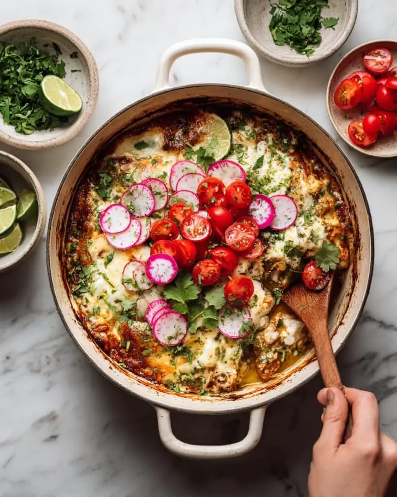 Veggie-Loaded Chicken Taco Casserole (Stovetop, One-Pan!) Recipe