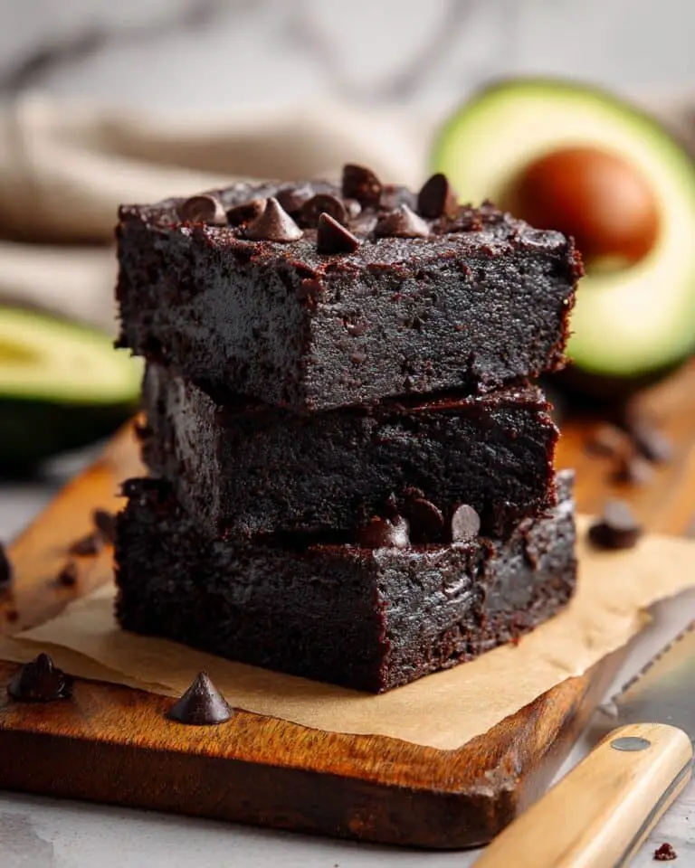 Fudgy Avocado Brownies Recipe