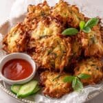 Cheesy Zucchini Tots (Baked or Air Fryer) Recipe