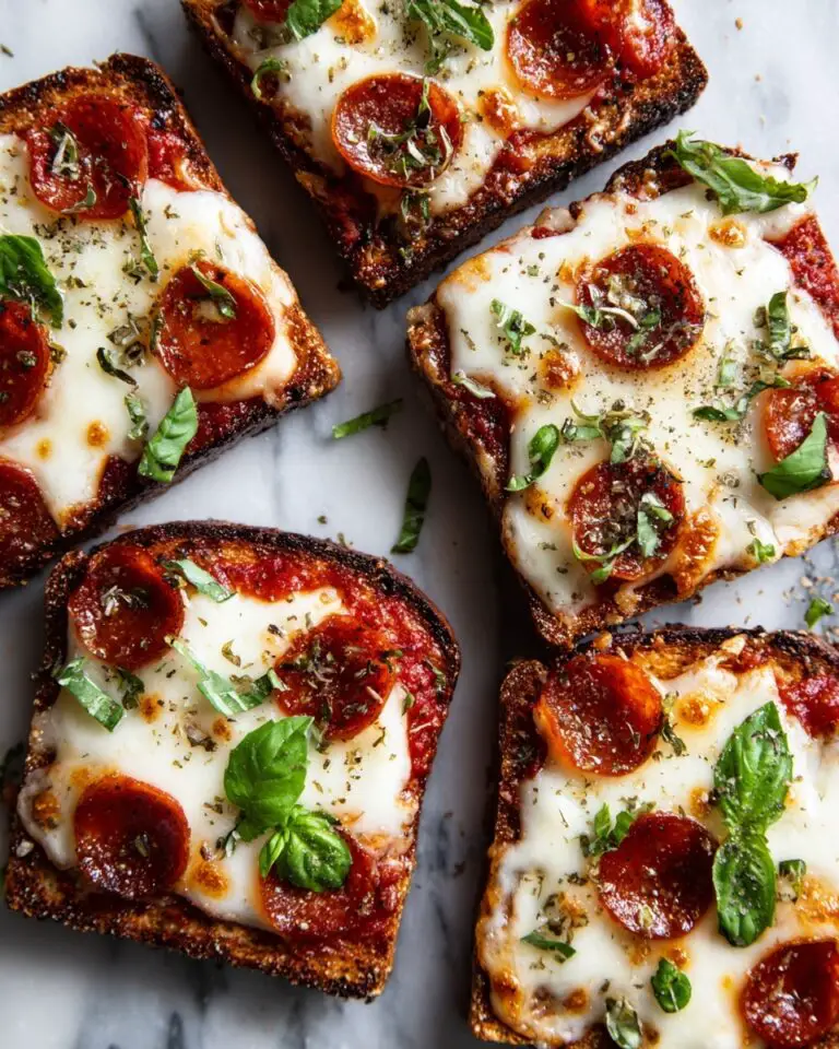 Easy Pizza Toast Recipe