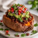 Taco Stuffed Sweet Potatoes Recipe