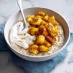 Chai Spiced Oatmeal with Caramelized Apples Recipe