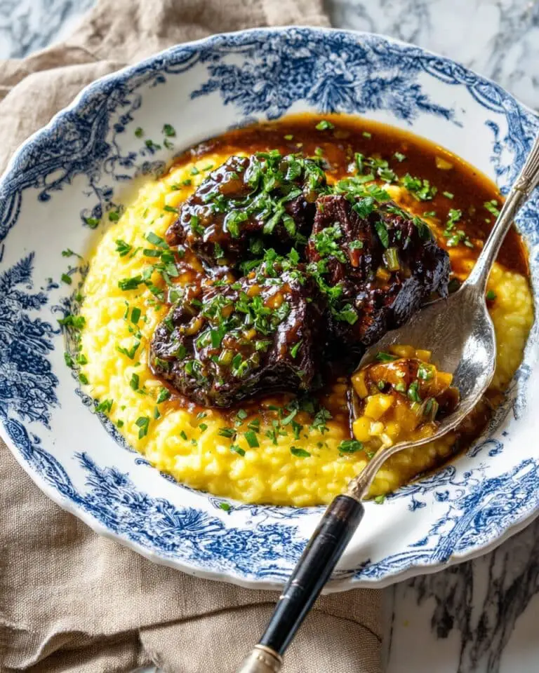 Instant Pot Osso Buco with Risotto Milanese Recipe