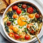 Easy Baked Feta Eggs Recipe