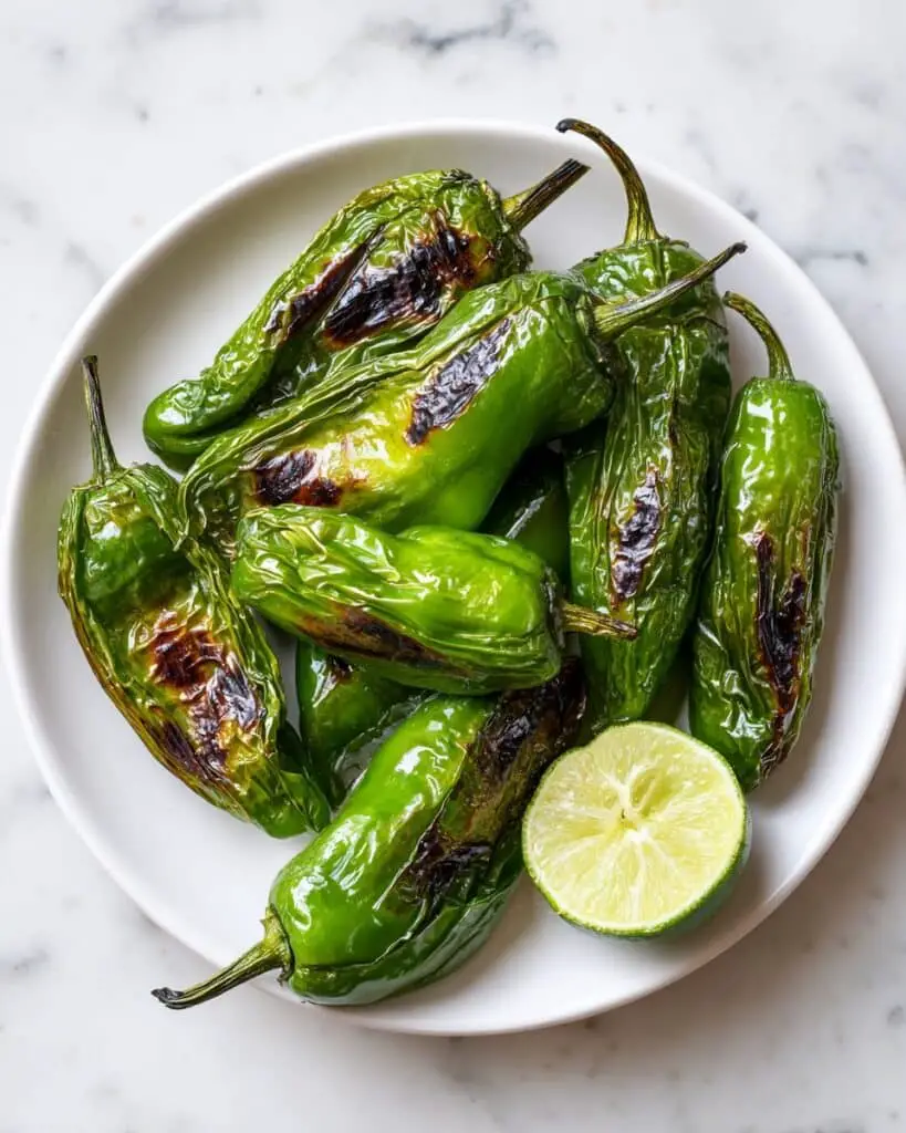 Grilled Jalapeños with Garlic and Cumin Recipe