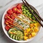 Watermelon Poke Bowl Recipe