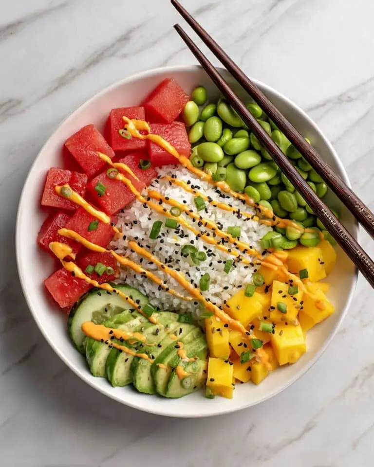 Watermelon Poke Bowl Recipe