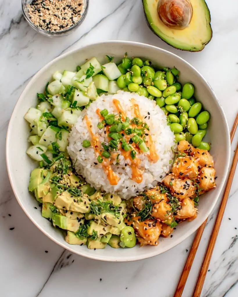 Bang Bang Salmon Bowl Recipe