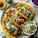 Roasted Cauliflower Street Corn Tacos Recipe