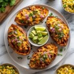 BBQ Chicken Stuffed Sweet Potatoes Recipe