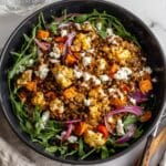Roasted Vegetable Lentil Salad Recipe