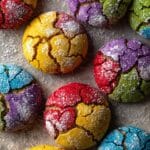 Mini Crinkle Citrus Sugar Cookies Recipe