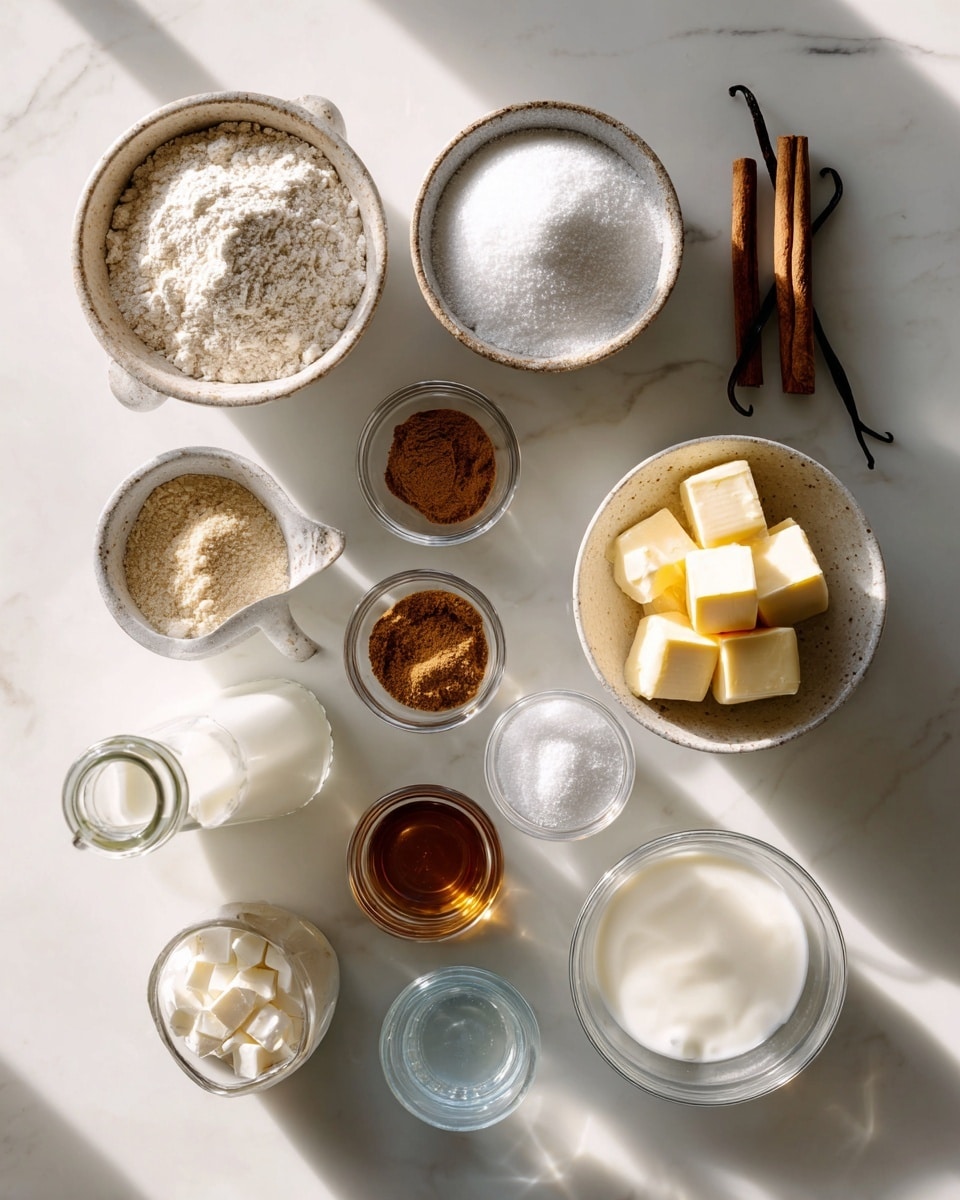The image shows a clear glass jar mug placed on a white marbled surface with a white cloth that has blue patterns underneath. Inside the jar, there is a creamy, light beige mixture that fills about two-thirds of the jar. On top of the mixture are visible slices of banana sprinkled with a light dusting of brown cinnamon powder. The dessert has a smooth texture with some small lumps, and the jar handle is clearly visible on the right side. photo taken with an iphone --ar 4:5 --v 7
