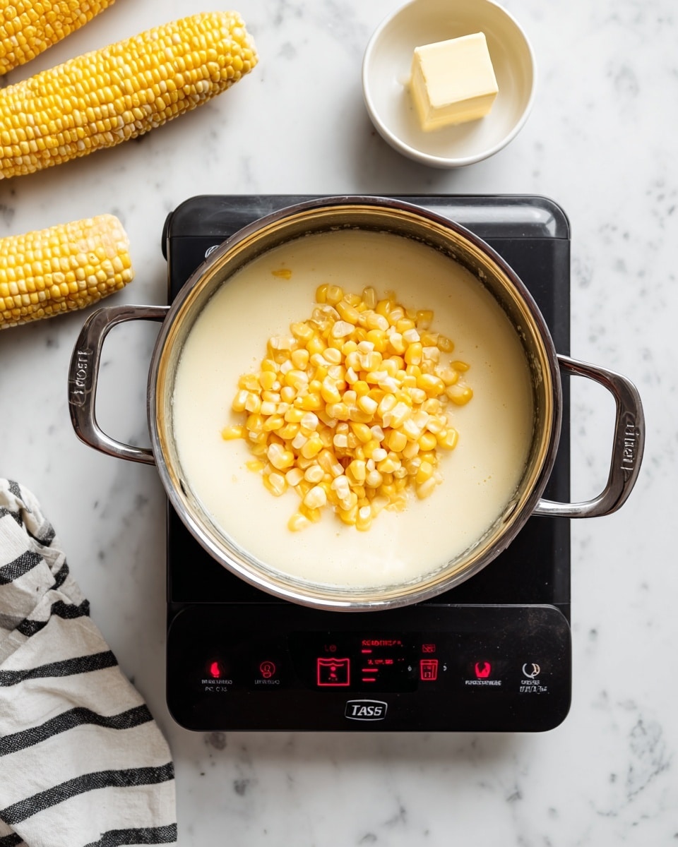 Cream Cheese Corn Casserole Recipe - Recipe Image
