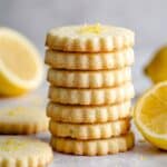 Melt-In-Your-Mouth Lemon Shortbread Cookies Recipe