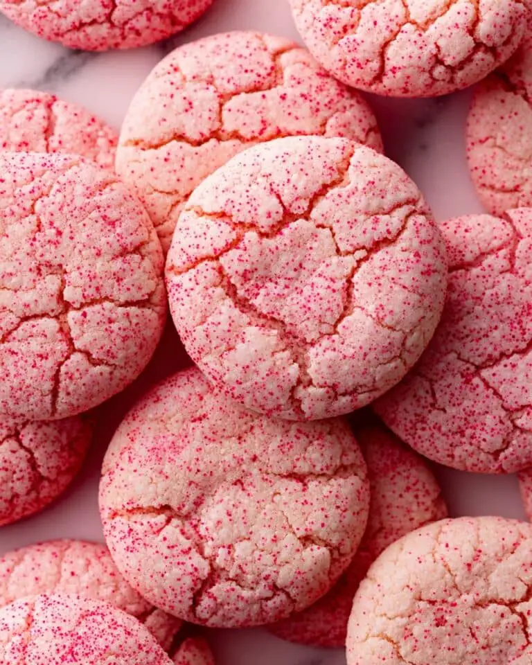 Strawberry Sugar Cookies (No Chill) Recipe