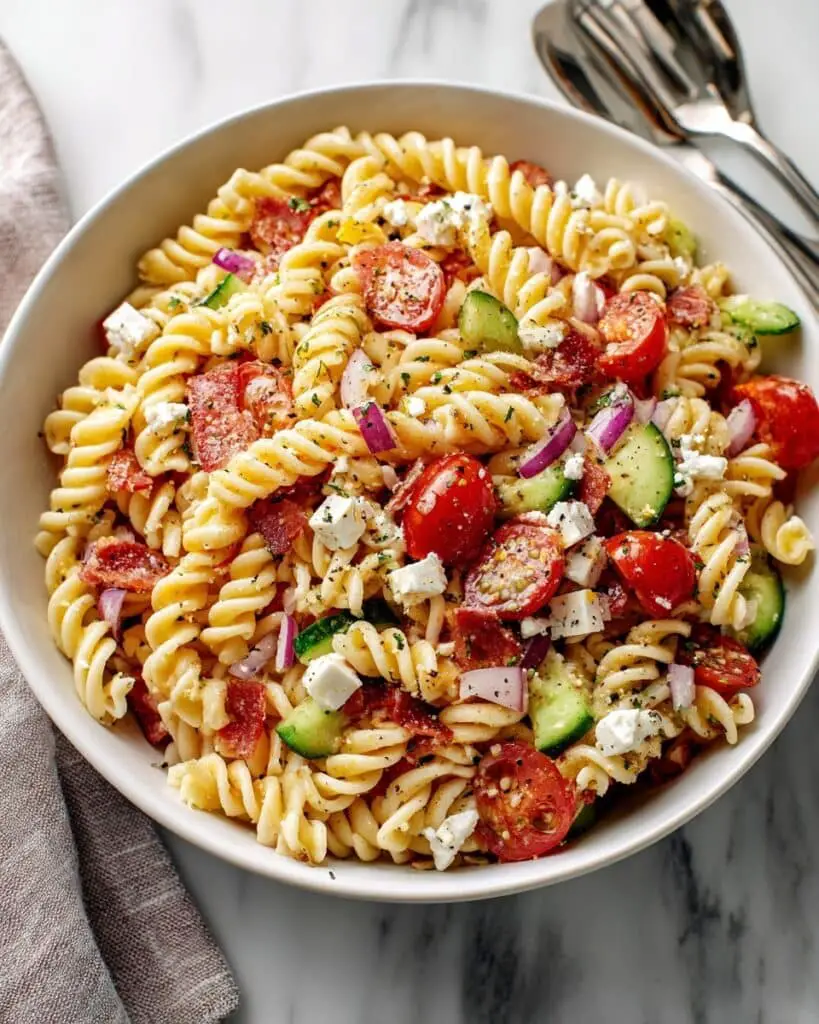 Easy Italian Pasta Salad Recipe