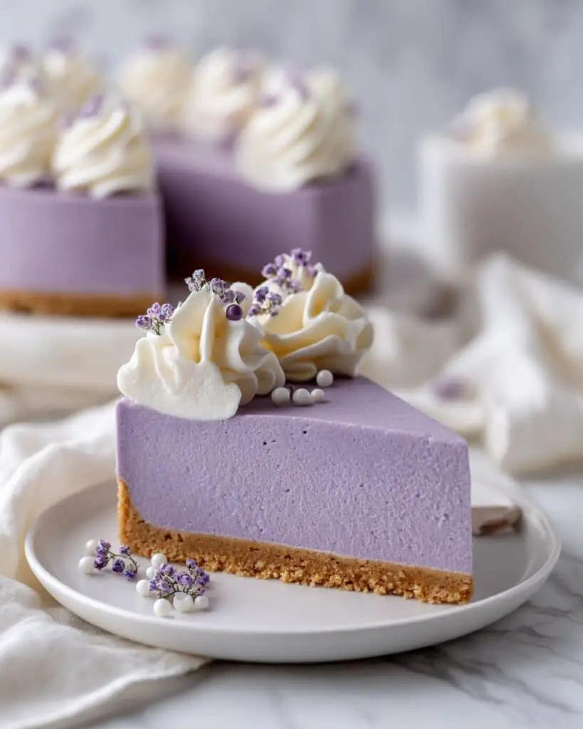 Vanilla Lavender Cheesecake Recipe