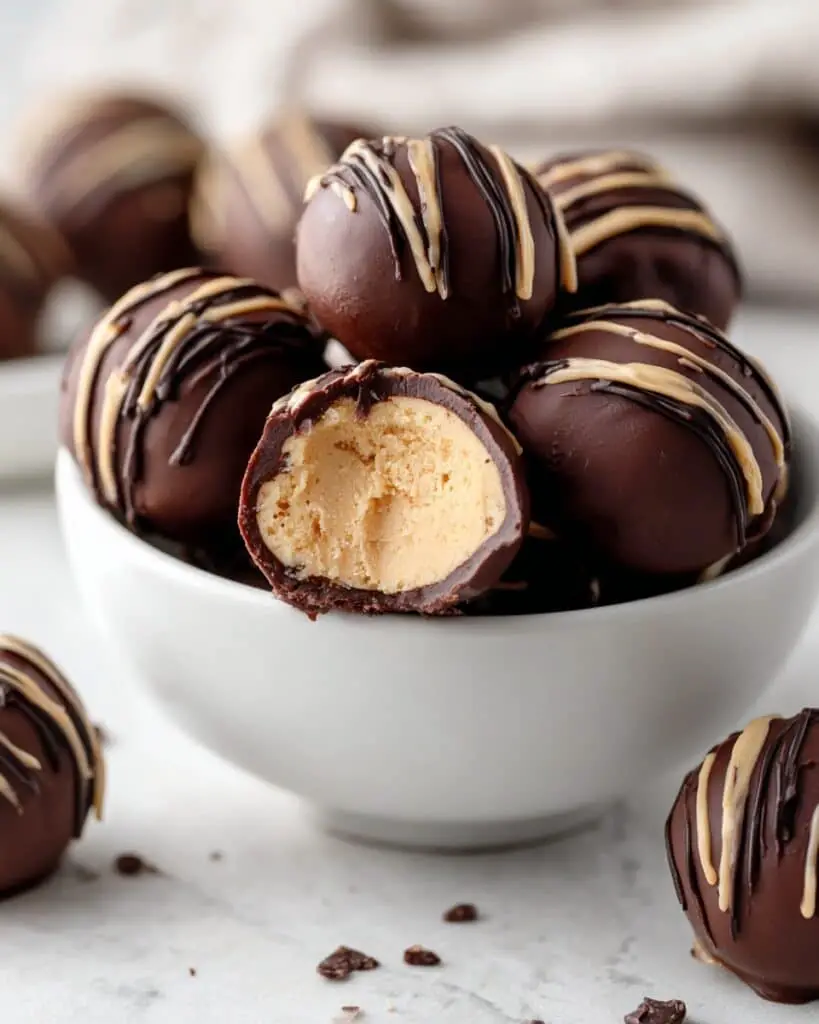 4-Ingredient Peanut Butter Balls Recipe