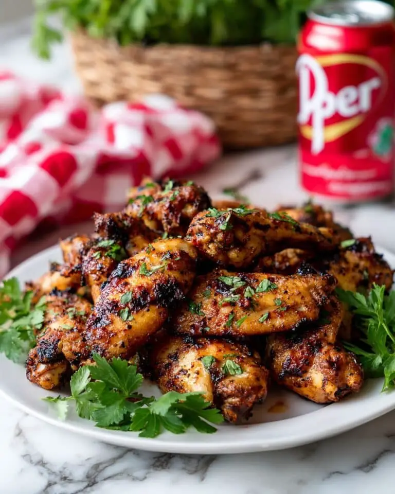 Dr Pepper Wings Recipe