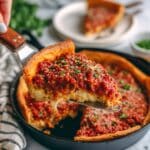 Chicago-Style Deep Dish Pizza Recipe