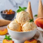 Peach Ice Cream Recipe