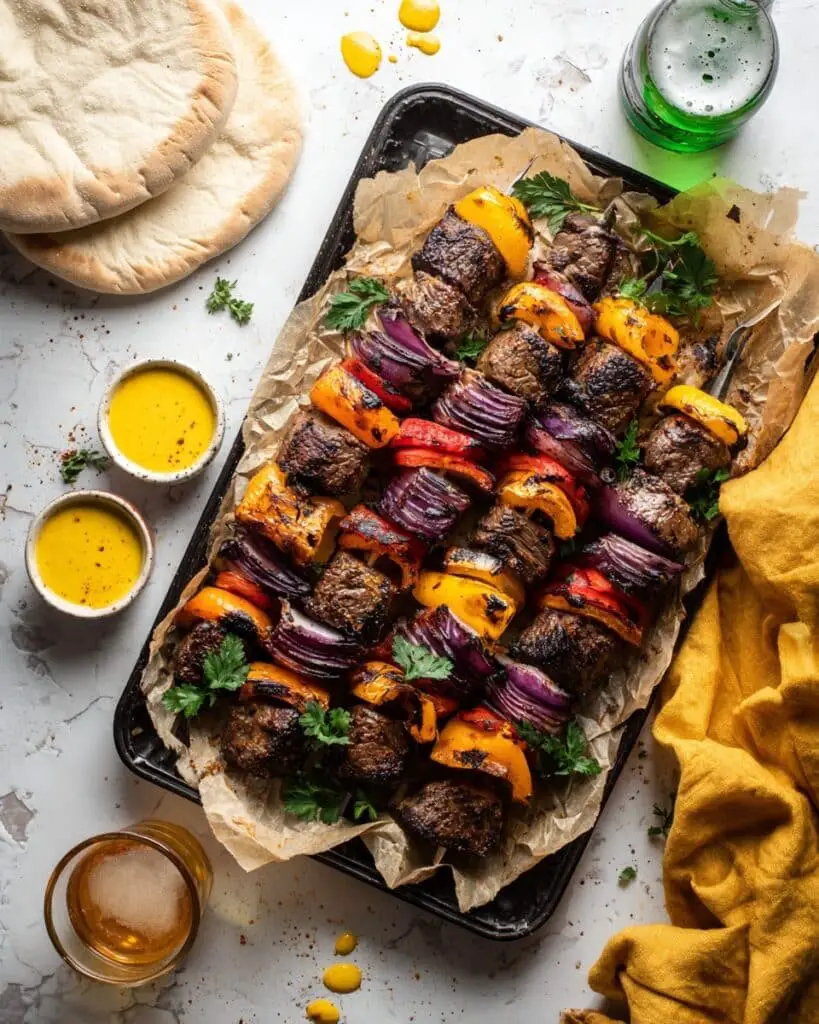 Marinated Steak Kabobs Recipe