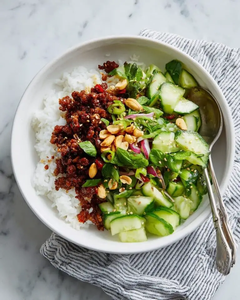 Spicy Ground Turkey and Coconut Rice Bowl Recipe