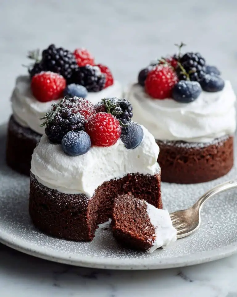 Small Flourless Chocolate Cake Recipe