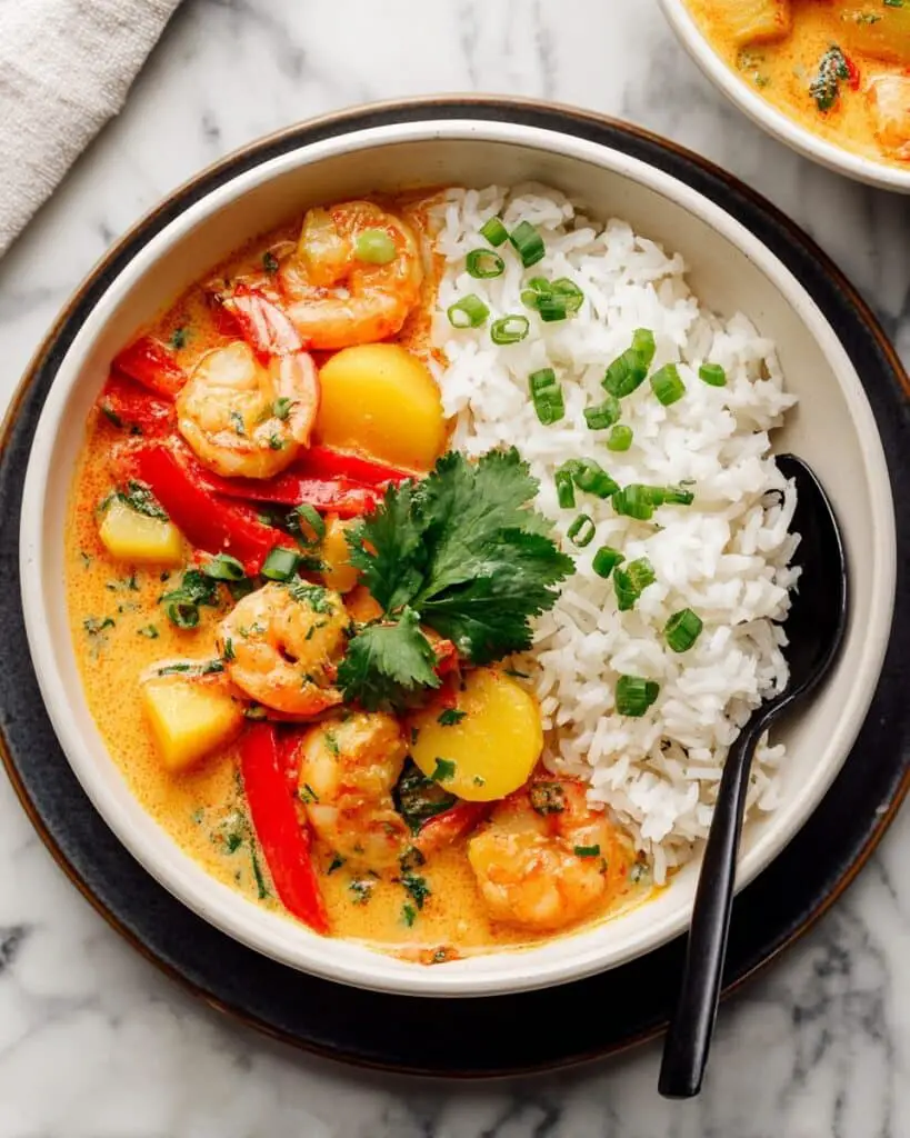 Shrimp Curry with Coconut Milk Recipe